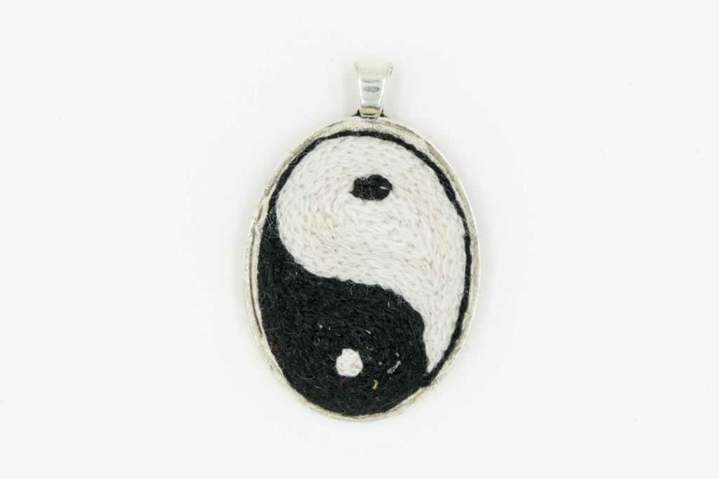 Pushing the creative muscle- yin yang pendant by Lia