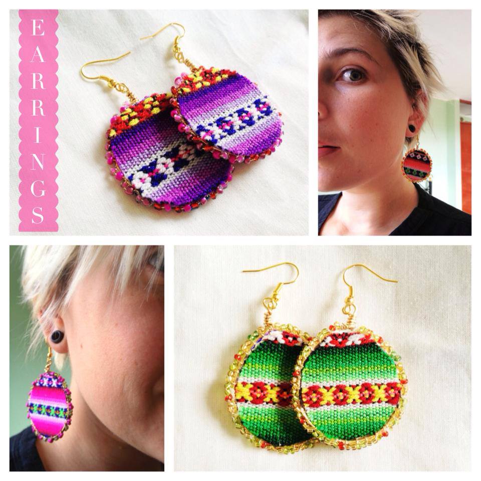 The original manta earrings, circa 2013