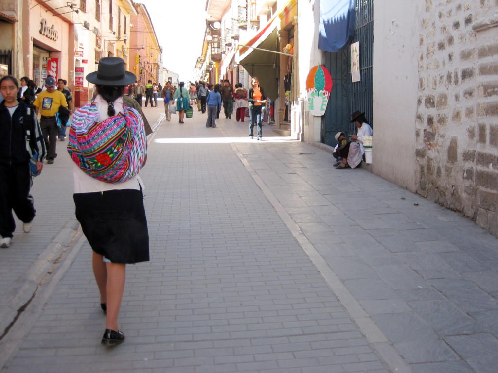 Woman With Manta